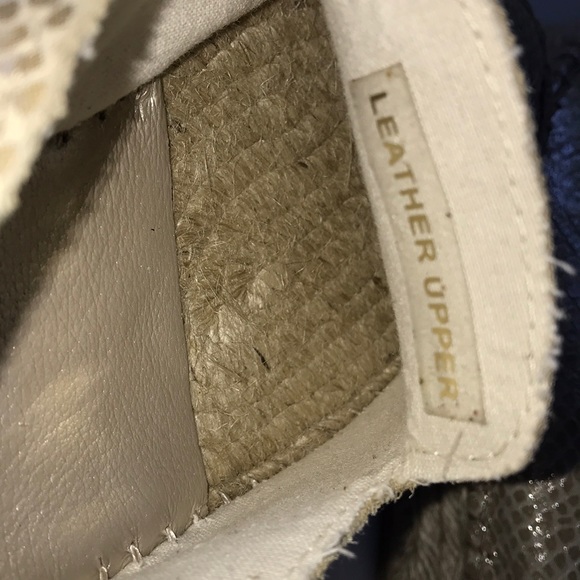 ALDO Reptile Embossed Metallic Platform Espadrille - Picture 9 of 9